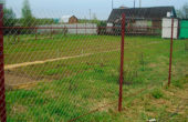 Забор из сетки рабицы, Фото, №8