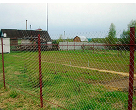 Забор из сетки рабицы, Фото, №10