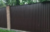 Забор из профнастила двухстороннего, Фото, №9