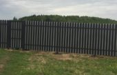 Забор из двухстороннего штакетника, Фото, №18